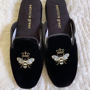 Patricia Green Queen Bee Slippers